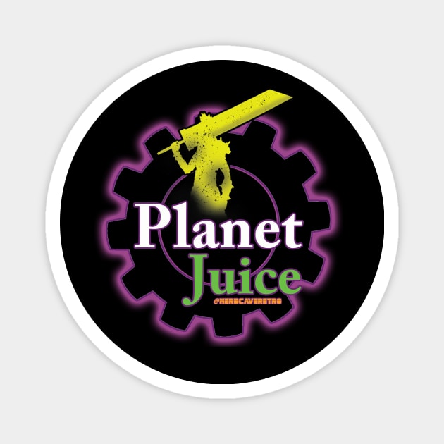 Planet Juice Magnet by NerdCaveRetro